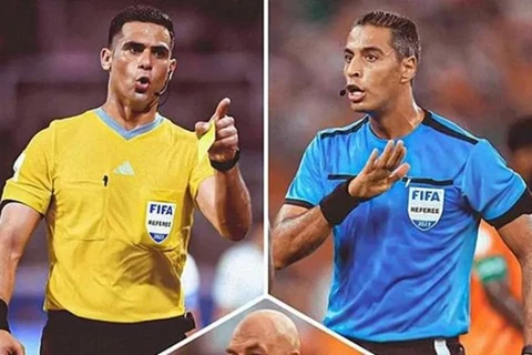 أمين عمر ومعروف ينتظمان في معسكر الحكام المرشحين لكأس العالم 2026